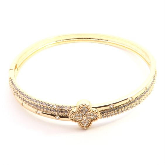 Bracciale Domar Gioielli Donna Dolù Bijoux bracciali in Ottone ipoallergenico Cubic Zirconia BZB123615 - BZB123615